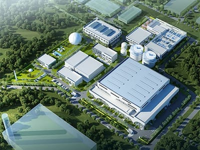 Projet de Traitement des Déchets Alimentaires de Qianzishan, Wuhan, Hubei