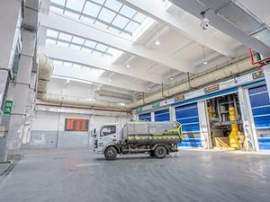 Station de Transfert Vertical des Déchets, Comté de Deqing, Huzhou, Zhejiang