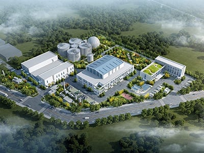 Projet de Traitement des Déchets Alimentaires et de Cuisine du District de Wenjiang