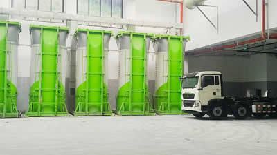 Station de Transfert Vertical des Déchets