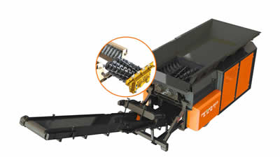 Broyeur Mobile à Double Arbre