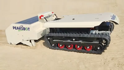 Robot de Nettoyage de Plages