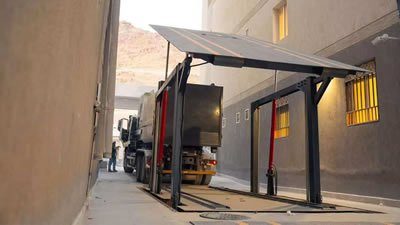 Système de Conteneurs à Déchets Enterrés en Arabie Saoudite