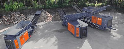 Broyeur Mobile à Double Arbre