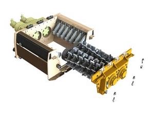 Broyeur Mobile à Double Arbre