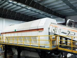 Crible rotatif à tambour (Trommel Rotatif)