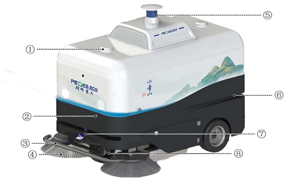 Balayeuse de Voirie Autonome