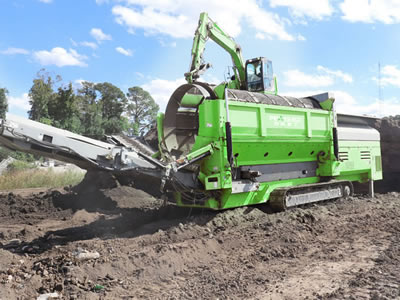 Trommel de Criblage Mobile