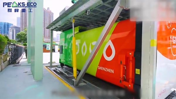 Compacteur de Déchets Souterrain Intelligent