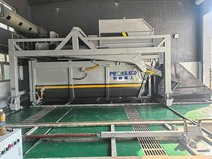 Station de Compactage de Déchets Surélevée 