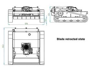 Tondeuse à Gazon sur Chenilles