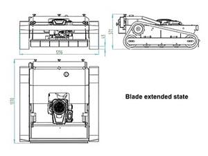 Tondeuse à Gazon sur Chenilles