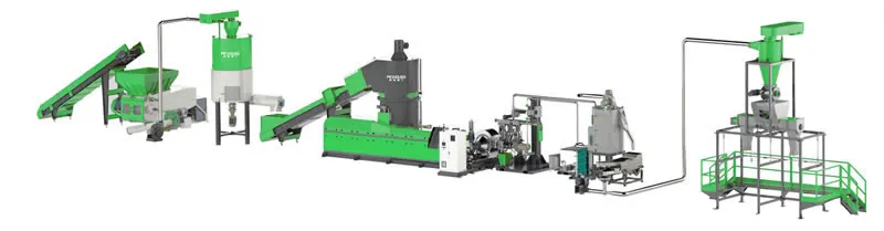 Ligne de Granulation du Plastique