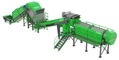 Ouvre-balles et Crible à Tambour