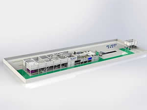 Système de Centre de Tri des Matériaux Recyclables (MRF)