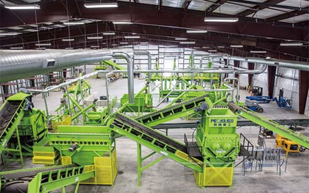 Système de Recyclage des Pneus Usagés