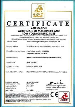 Certification