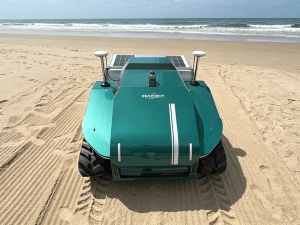 Robot de nettoyage de plage